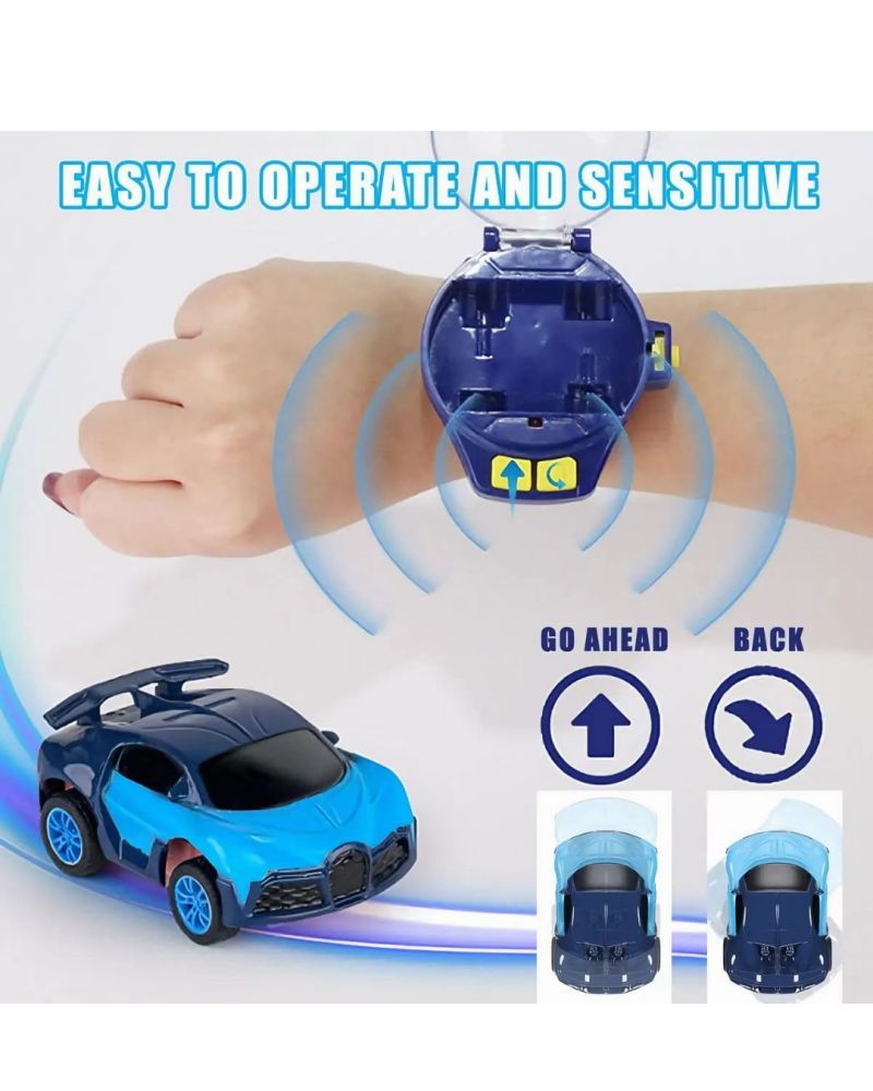 Comprar Reloj Con Mini Carro A Control Remoto en Electroshopy - Ángulo 2